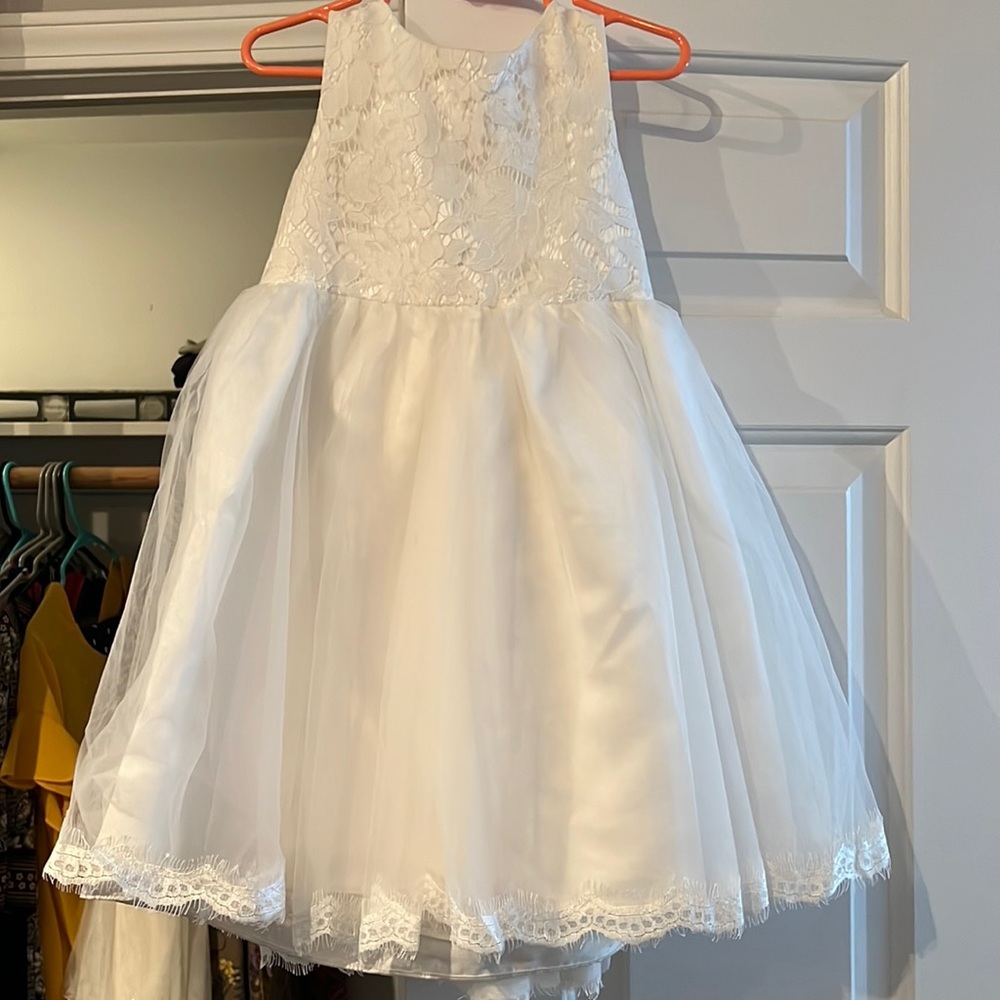 Beautiful Flower Girl Dress worn one time but like new!